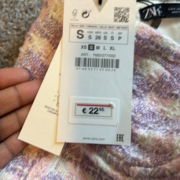 NWT Zara Crop Top Size S - Picture 10 of 10